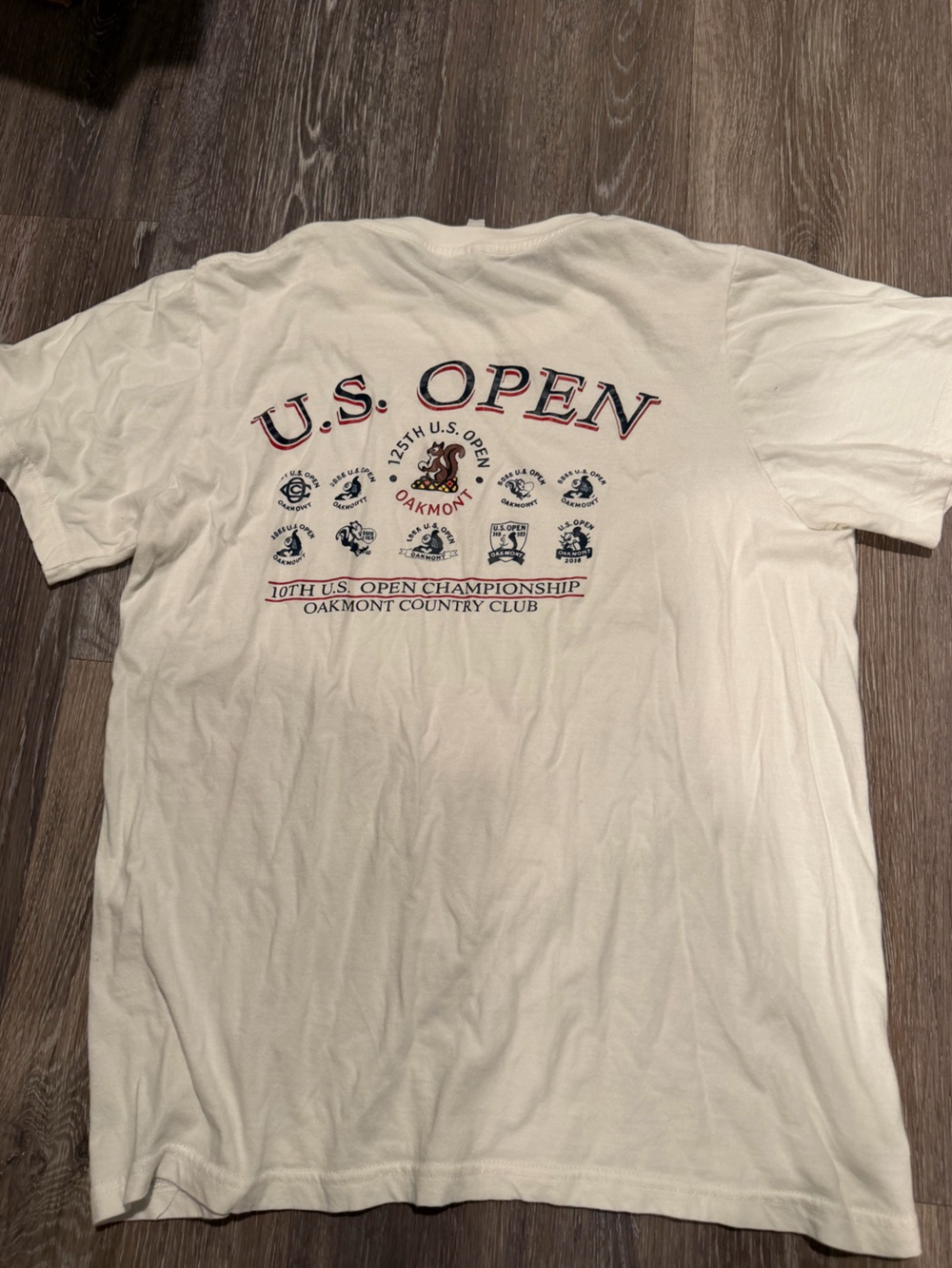 U.S. Open Oakmont Graphic Short Sleeve Tee - Cream